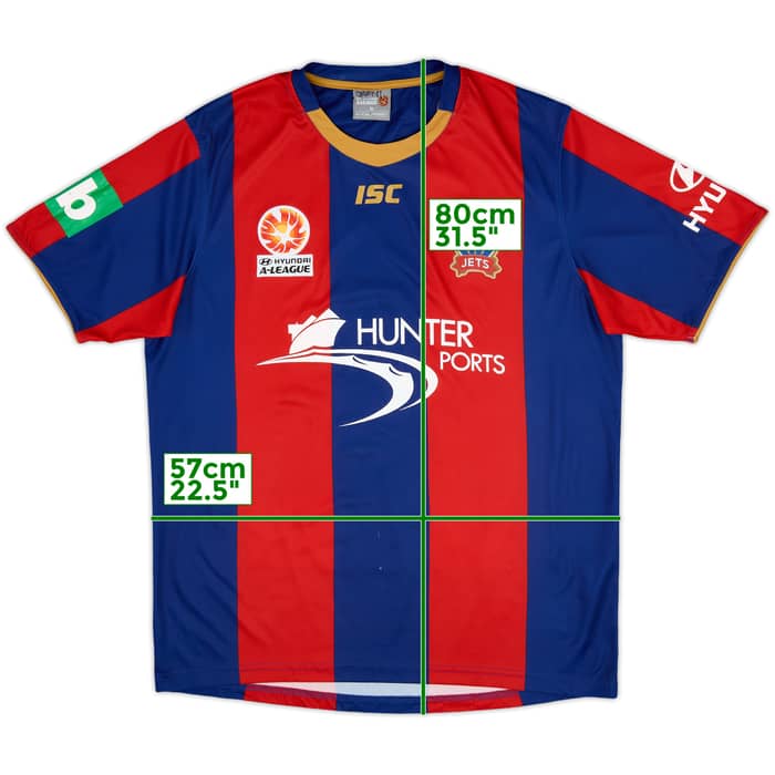 2011-13 Newcastle United Jets Home Shirt - 7/10 - (XL)