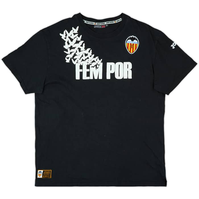 2012-13 Valencia Joma Cotton Tee - 7/10 - (XXL)