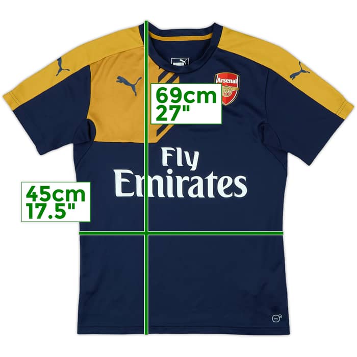 2015-16 Arsenal Puma Training Shirt - 8/10 - (M)