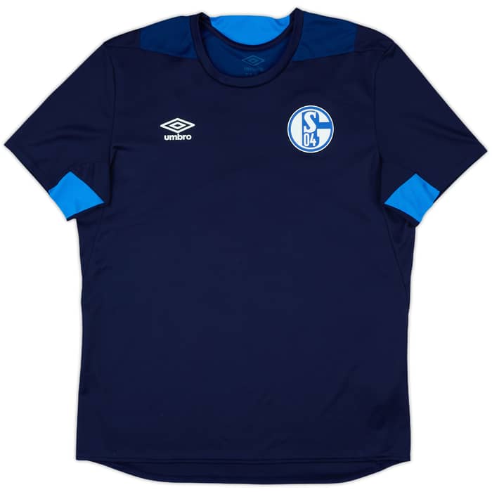 2021-22 Schalke Umbro Training Shirt - 9/10 - (L)