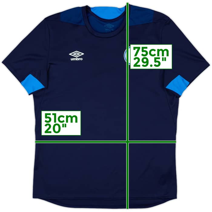 2021-22 Schalke Umbro Training Shirt - 9/10 - (L)