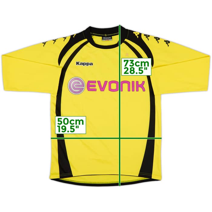 2009-10 Borussia Dortmund Home L/S Shirt - 8/10 - (XL.Boys)