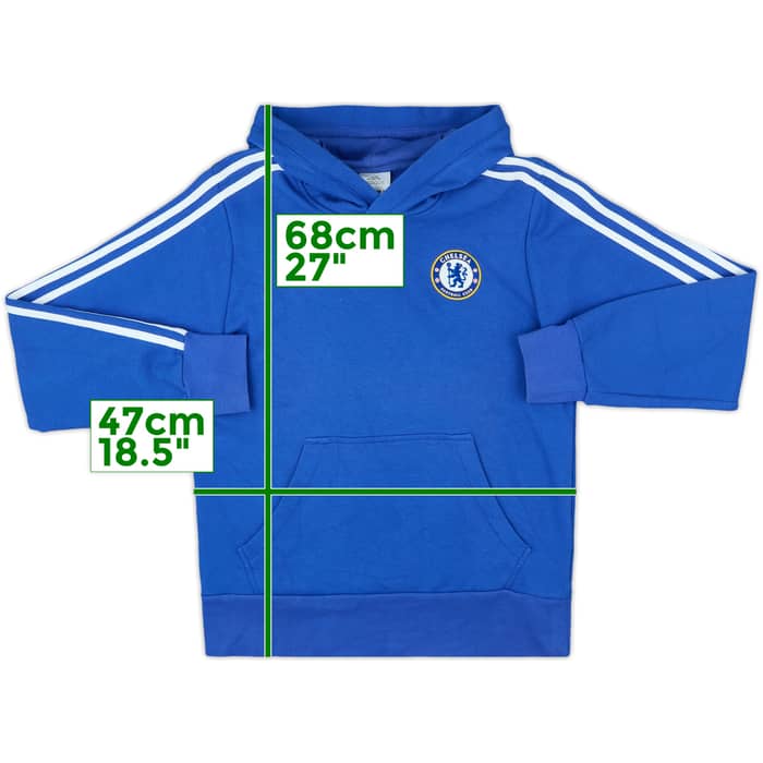 2009-10 Chelsea adidas Hooded Top - 8/10 - (S)