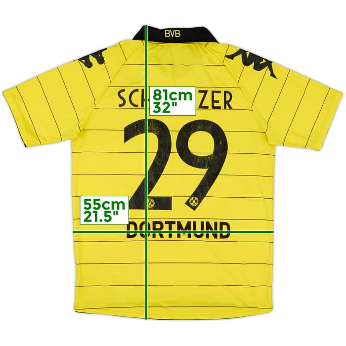 2010-11 Borussia Dortmund Home Shirt Schmelzer #29 - 6/10 - (L)