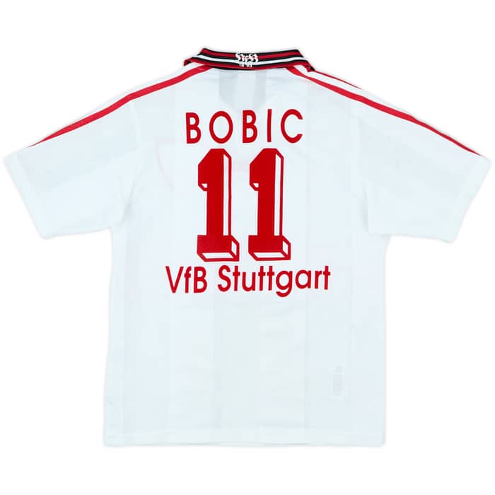 1997-98 Stuttgart Home Shirt Bobic #11 - 8/10 - (Y)