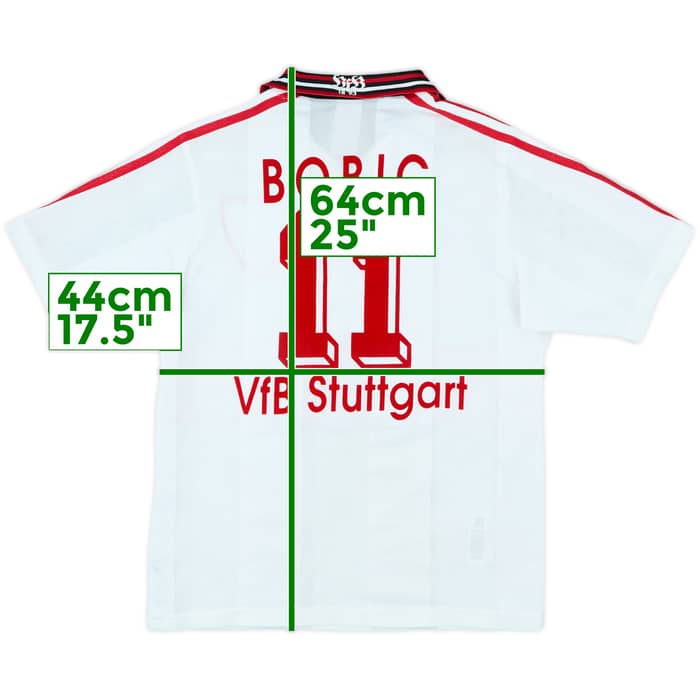 1997-98 Stuttgart Home Shirt Bobic #11 - 8/10 - (Y)