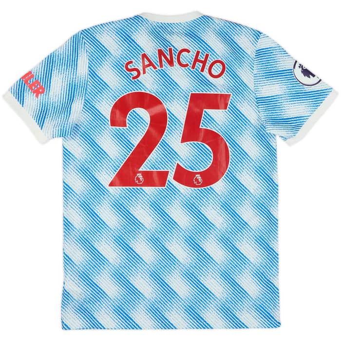 2021-22 Manchester United Away Shirt Sancho #25 - 8/10 - (M)