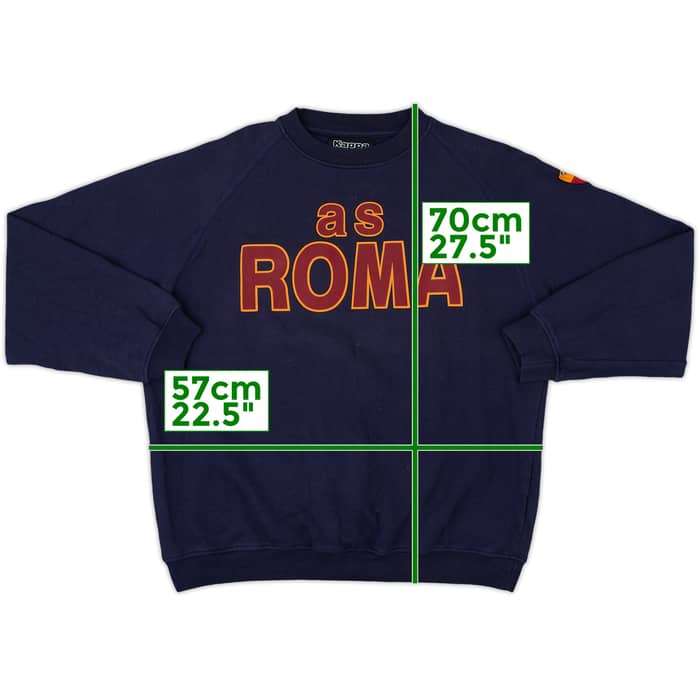 2003-04 Roma Kappa Sweat Top - 8/10 - (L)