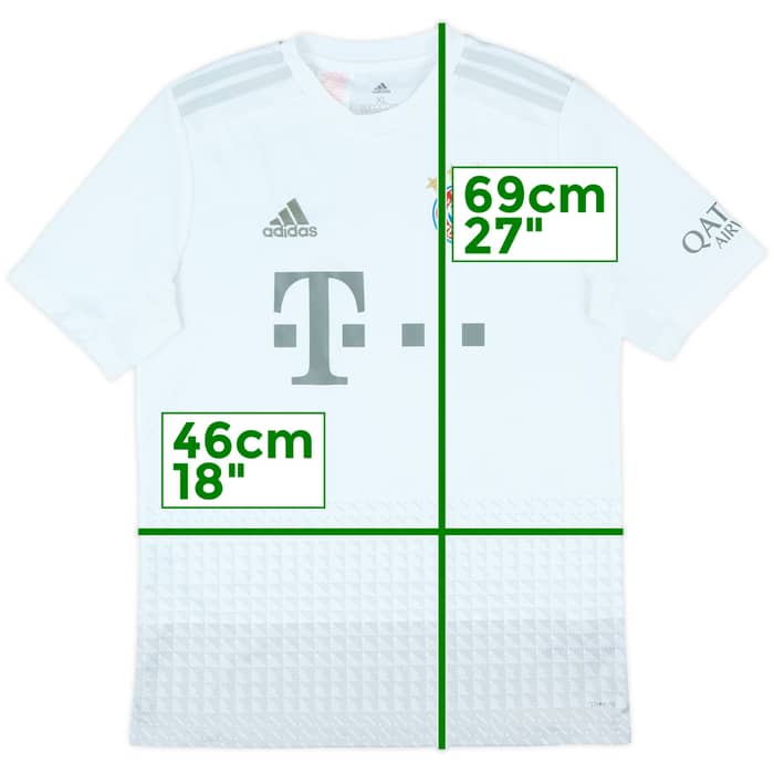 2019-20 Bayern Munich Away Shirt - 8/10 - (XL.Boys)