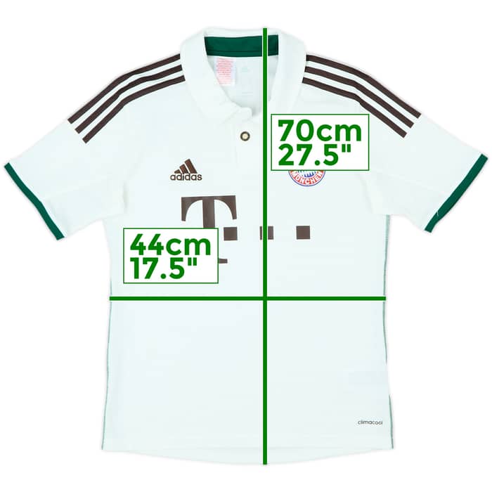 2013-14 Bayern Munich Away Shirt - 9/10 - (L.Boys)