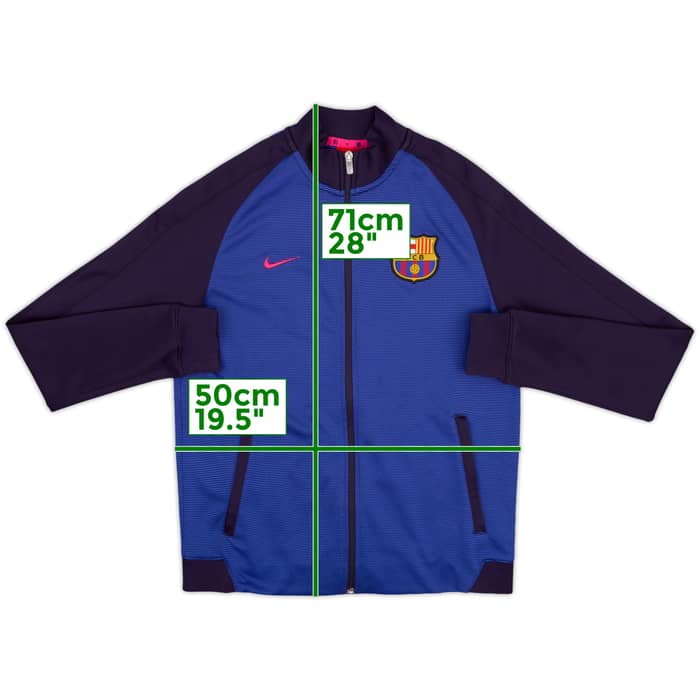 2016-17 Barcelona Nike Track Jacket - 8/10 - (M)