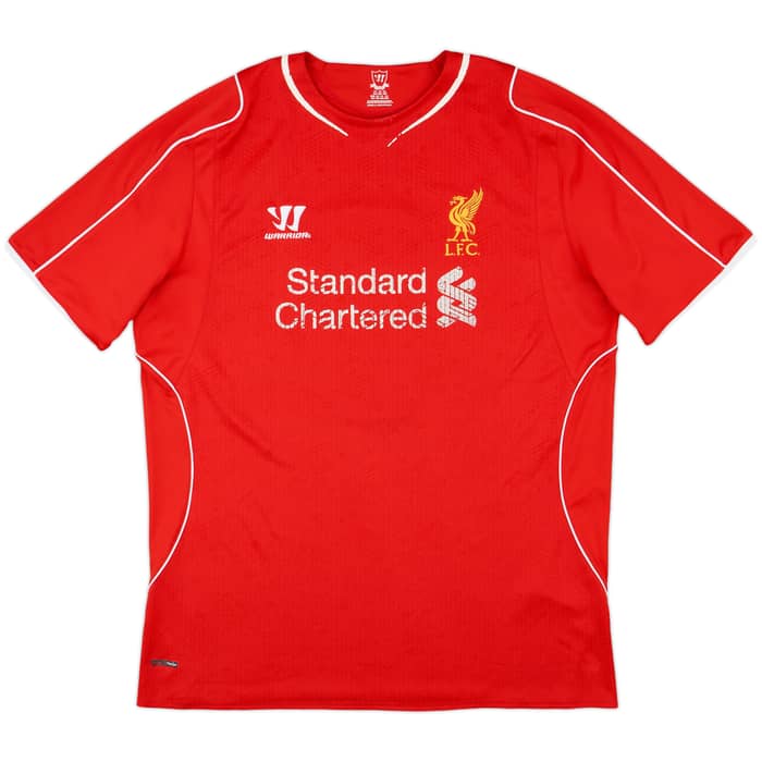 2014-15 Liverpool Home Shirt Agger #5 - 5/10 - (XXL)