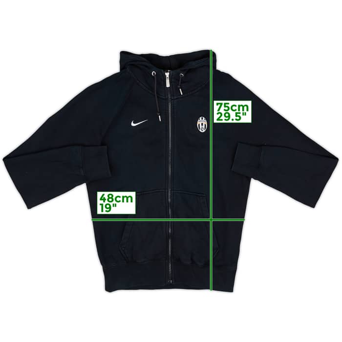 2010-11 Juventus Nike Hooded Track Jacket - 7/10 - (S)