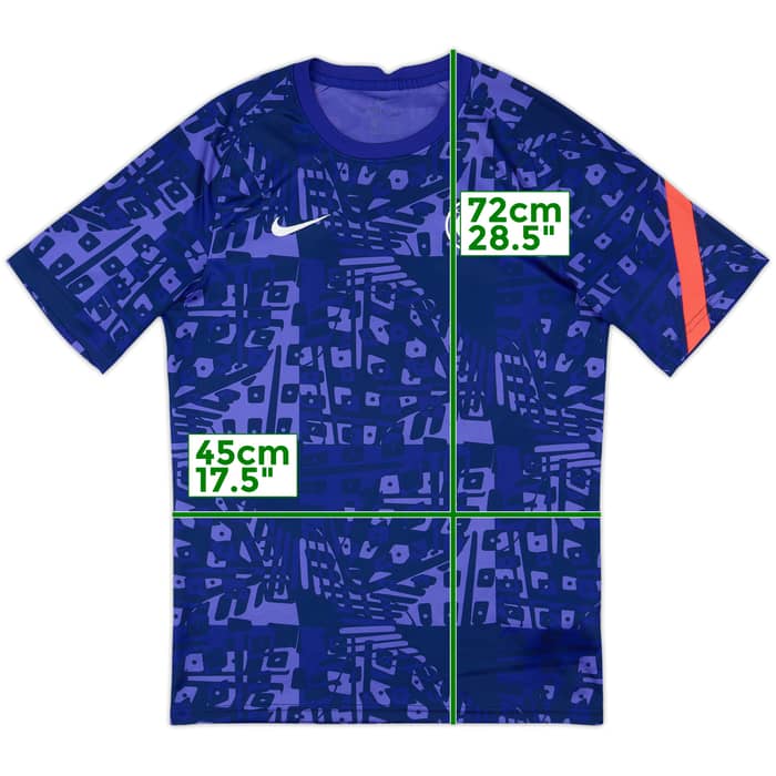 2020-21 Chelsea Nike Training Shirt - 9/10 - (S)