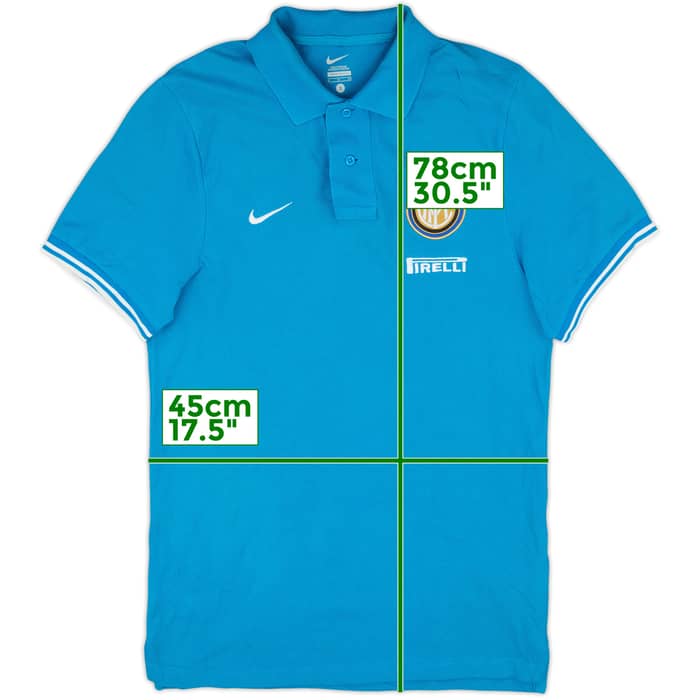 2011-12 Inter Milan Nike Polo Shirt - 8/10 - (S)