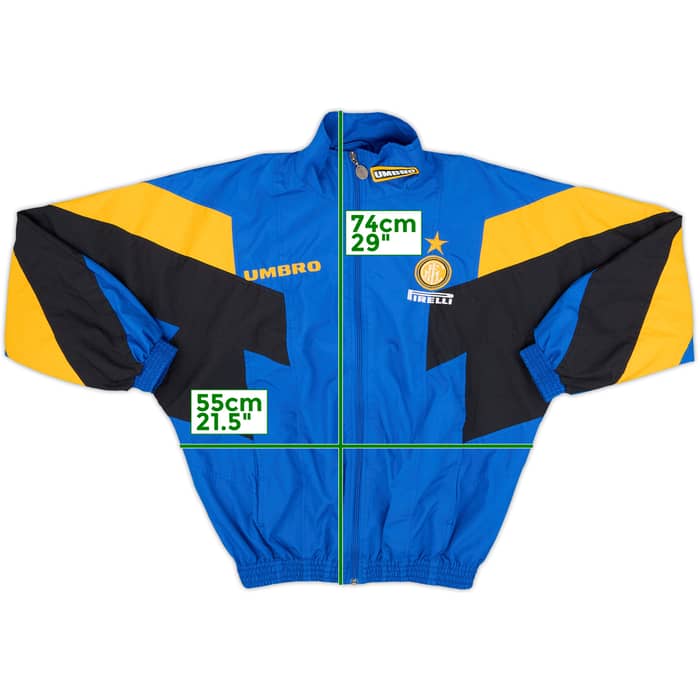 1996-98 Inter Milan Umbro Track Jacket - 9/10 - (S)