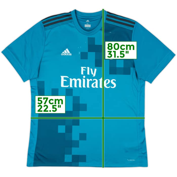 2017-18 Real Madrid Third Shirt - 5/10 - (XL)