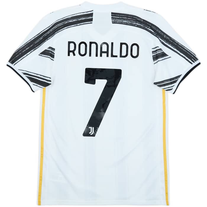 2020-21 Juventus Home Shirt Ronaldo #7 - 8/10 - (S)