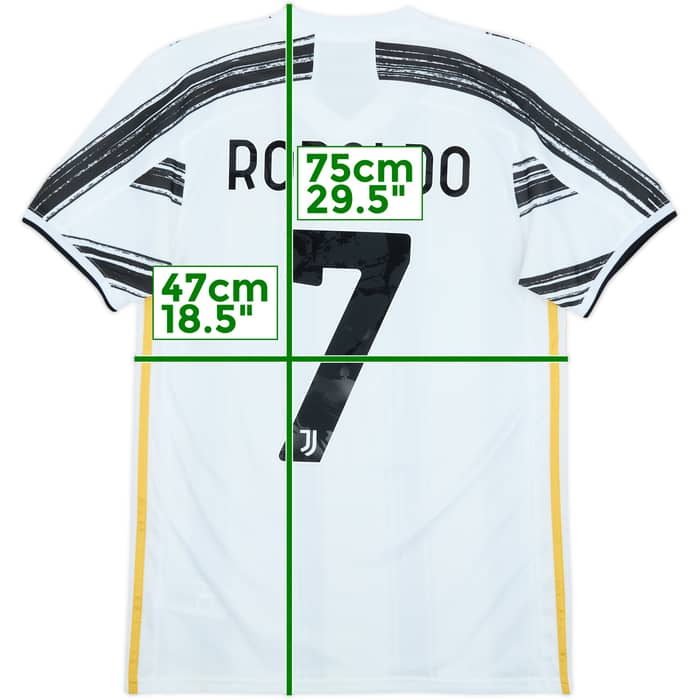 2020-21 Juventus Home Shirt Ronaldo #7 - 8/10 - (S)