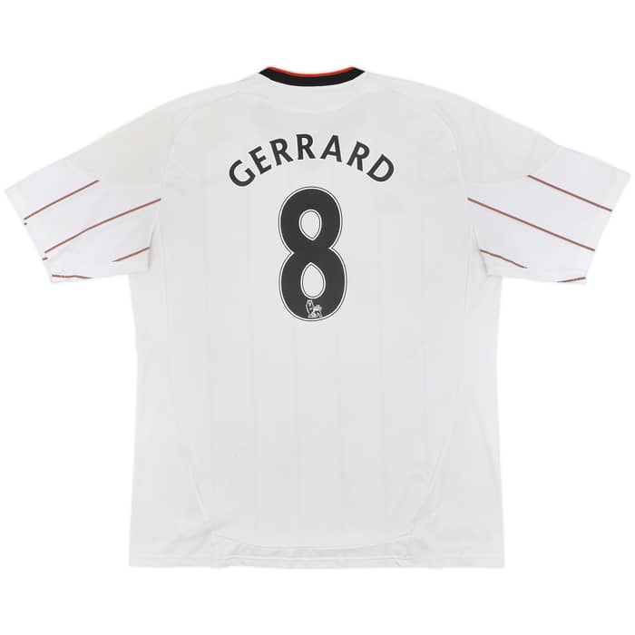 2010-11 Liverpool Away Shirt Gerrard #8 - 5/10 - (XXL)