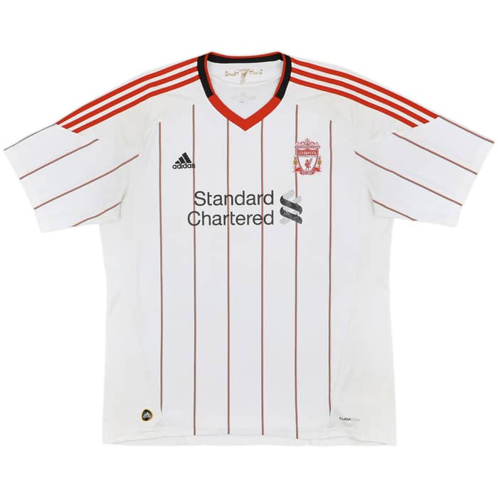 2010-11 Liverpool Away Shirt Gerrard #8 - 5/10 - (XXL)