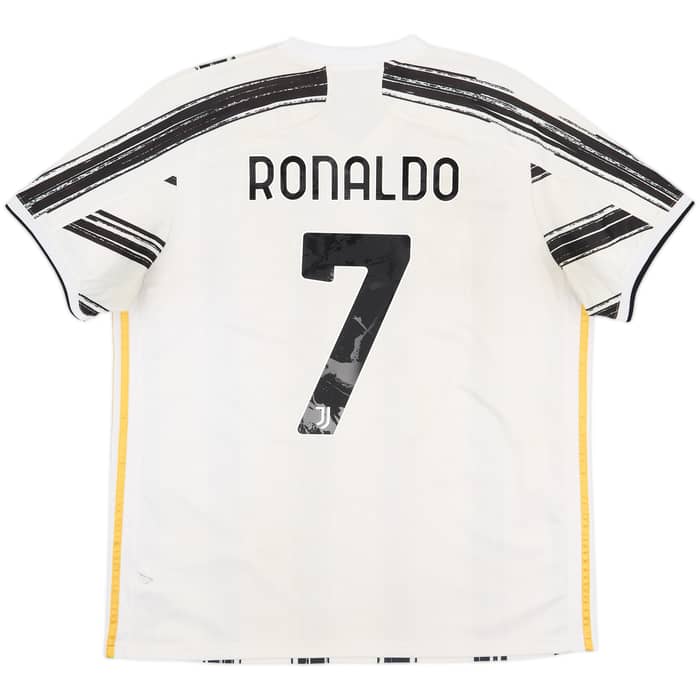 2020-21 Juventus Home Shirt Ronaldo #7 - 6/10 - (XL)