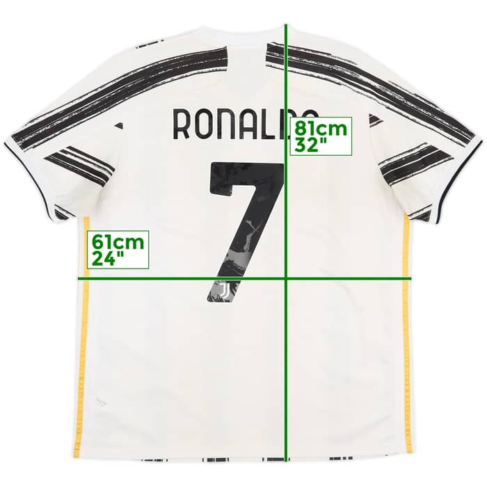 2020-21 Juventus Home Shirt Ronaldo #7 - 6/10 - (XL)