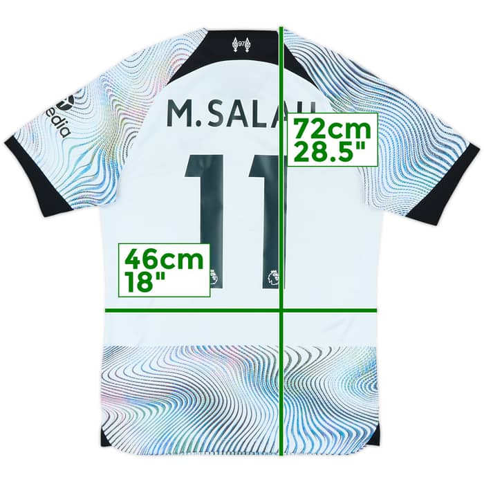 2022-23 Liverpool Away Shirt M.Salah #11 - 9/10 - (S)