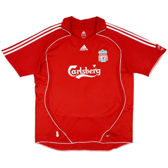 2006-08 Liverpool Home Shirt Fowler #9 - 8/10 - (XXL)