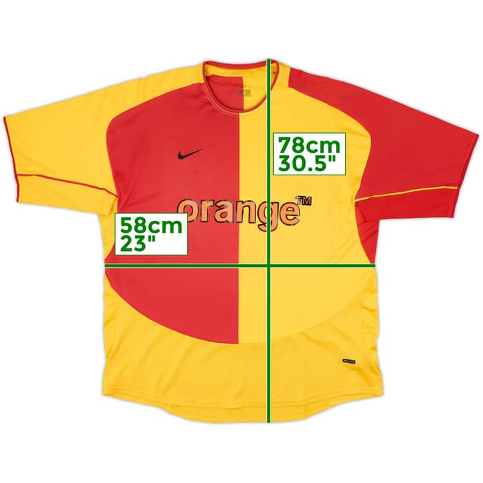 2003-04 Lens Home Shirt - 8/10 - (XL)