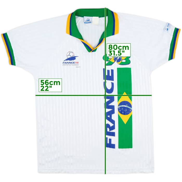 1998 Brazil 'World Cup' Leisure Shirt - 8/10 - (S/M)