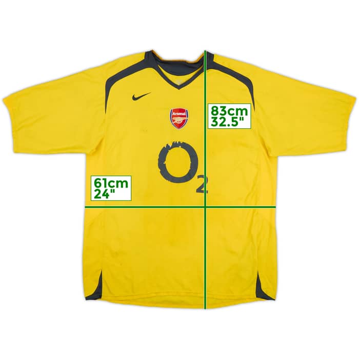 2006-07 Arsenal Away Shirt - 5/10 - (XXL)