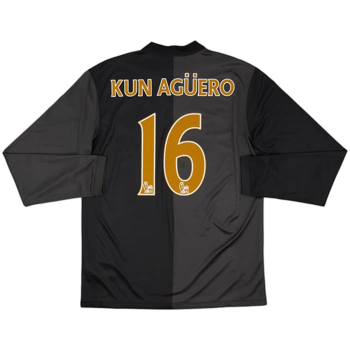 2013-14 Manchester City Away Shirt Kun Aguero #16 - 7/10 - (M)