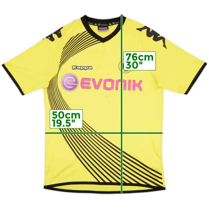 2011-12 Borussia Dortmund European Home Shirt - 4/10 - (M)
