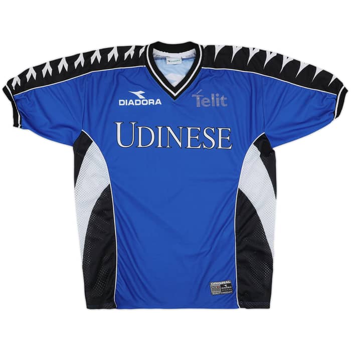 1997-98 Udinese Diadora Training Shirt - 5/10 - (XL)