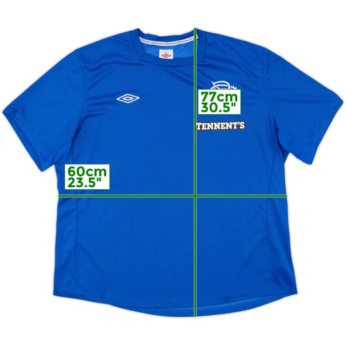 2012-13 Rangers Home Shirt - 8/10 - (3XL)
