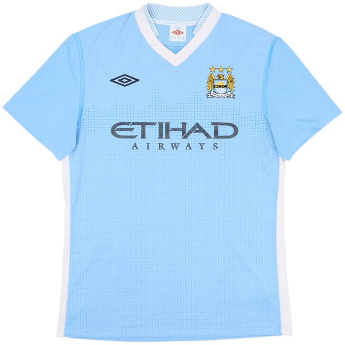 2011-12 Manchester City Home Shirt Kun Aguero #16 - 8/10 - (M)