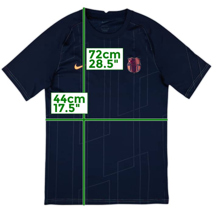 2021-22 Barcelona Nike Training Shirt - 9/10 - (S)