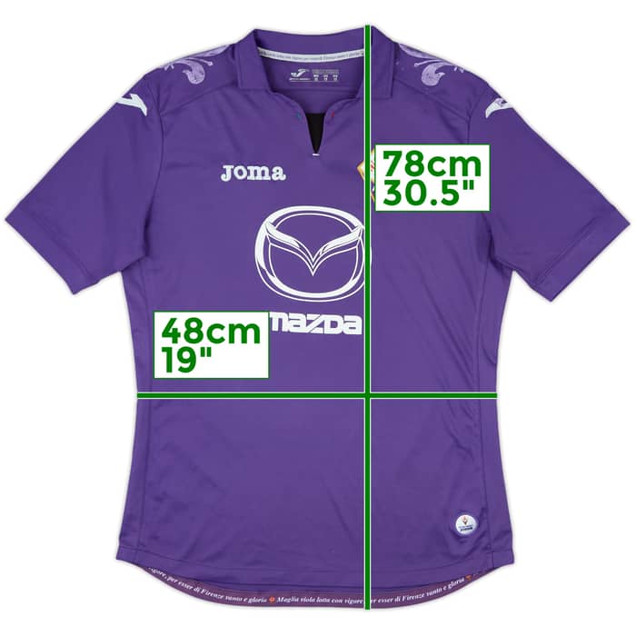 2013-14 Fiorentina Home Shirt - 5/10 - (M)