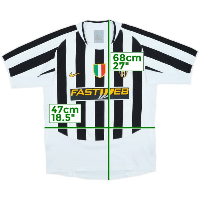 2003-04 Juventus Home Shirt - 5/10 - (XL.Boys)
