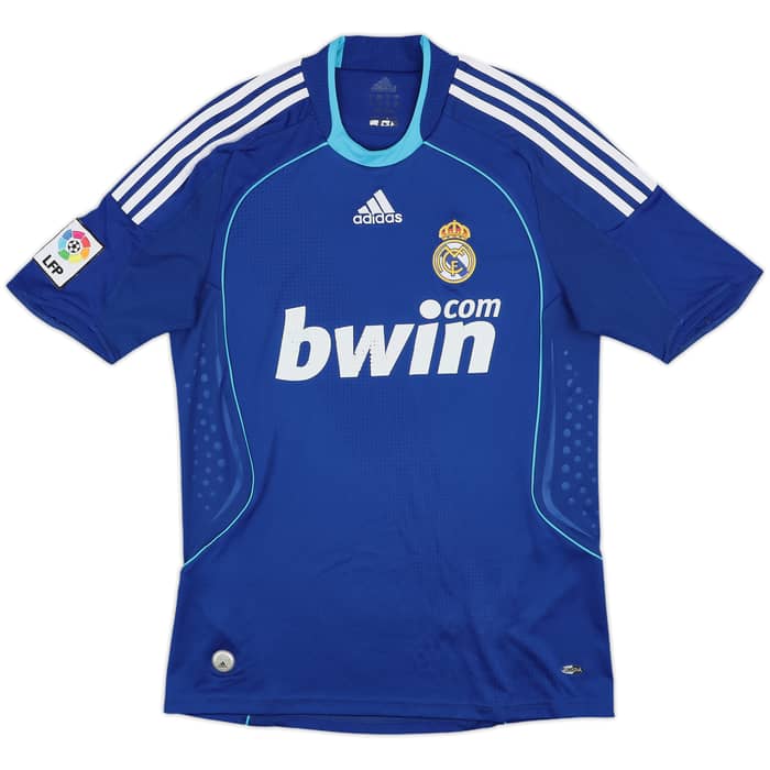 2008-09 Real Madrid Away Shirt Raul #7 - 7/10 - (S)