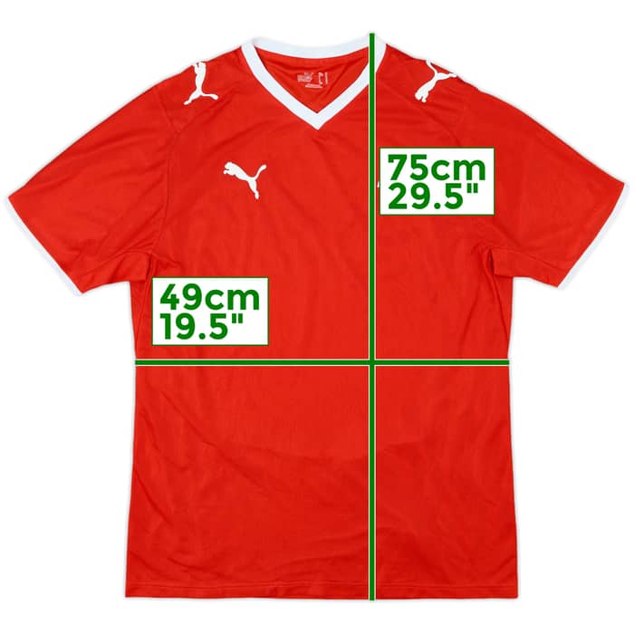 2008-10 Switzerland Home Shirt - 8/10 - (M)