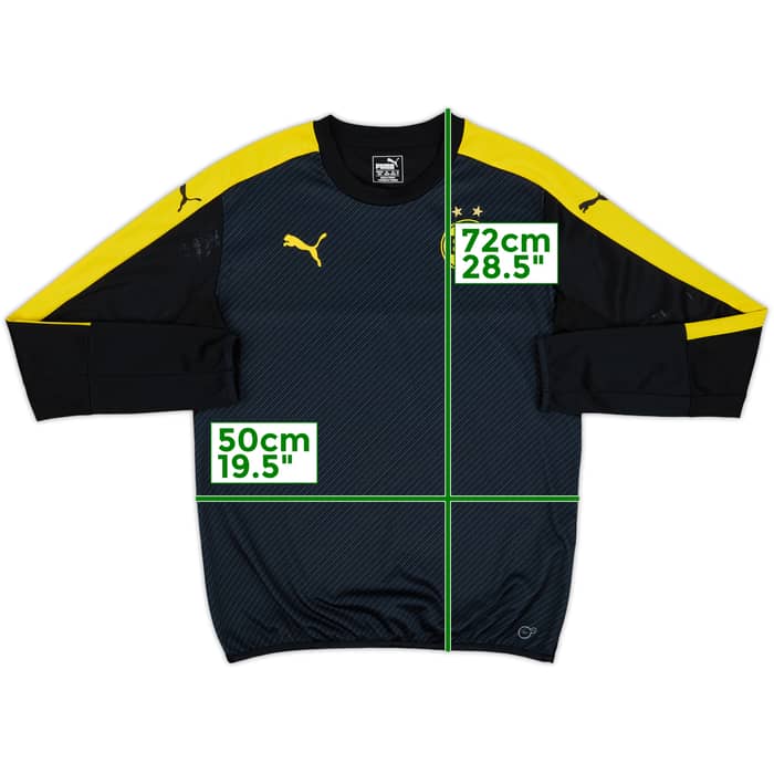 2016-17 Borussia Dortmund Puma Sweat Top - 6/10 - (M)
