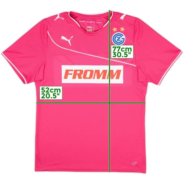 2013-14 Grasshopper Away Shirt - 5/10 - (XL)