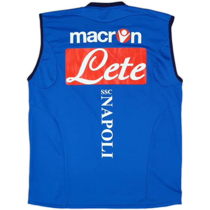 2011-12 Napoli Macron Training Vest - 8/10 - (L)