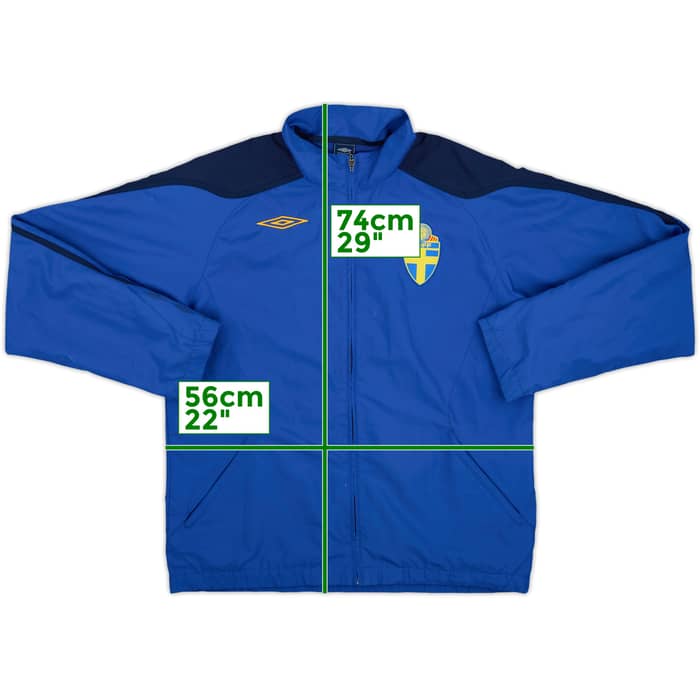2006-07 Sweden Umbro Track Jacket - 7/10 - (M)