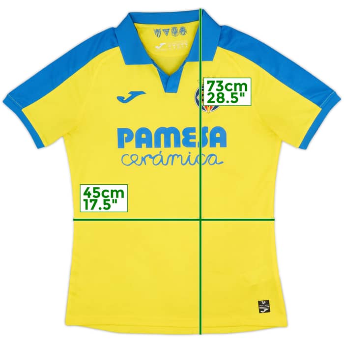 2022-23 Villarreal '100 Years Anniversary' Home Shirt - 9/10 - (S)