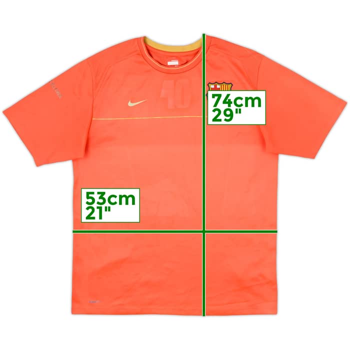 2008-09 Barcelona Nike Training Shirt - 5/10 - (L)