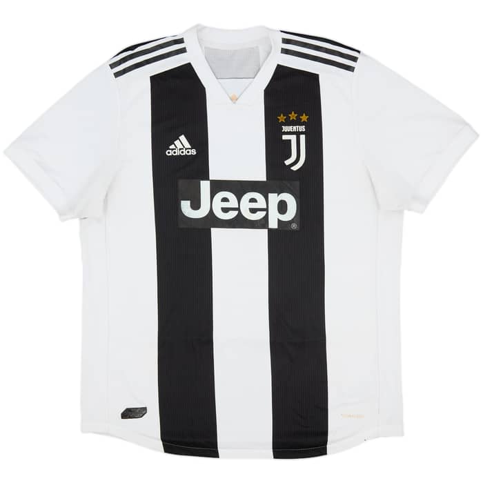 2018-19 Juventus Authentic Home Shirt Ronaldo #7 - 5/10 - (XL)
