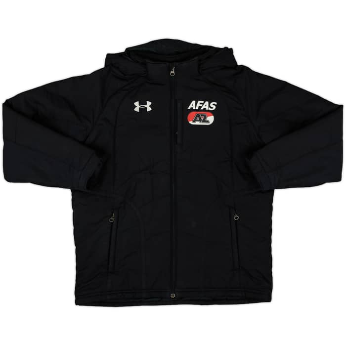 2018-19 AZ Alkmaar Under Armour Padded Bench Coat - 8/10 - (XL.Boys)